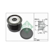 INA 535 0293 10 ALTERNATOR FREEWHEEL CLUTCH FOR INFINITI,INFINITI (DFAC),MERCEDE