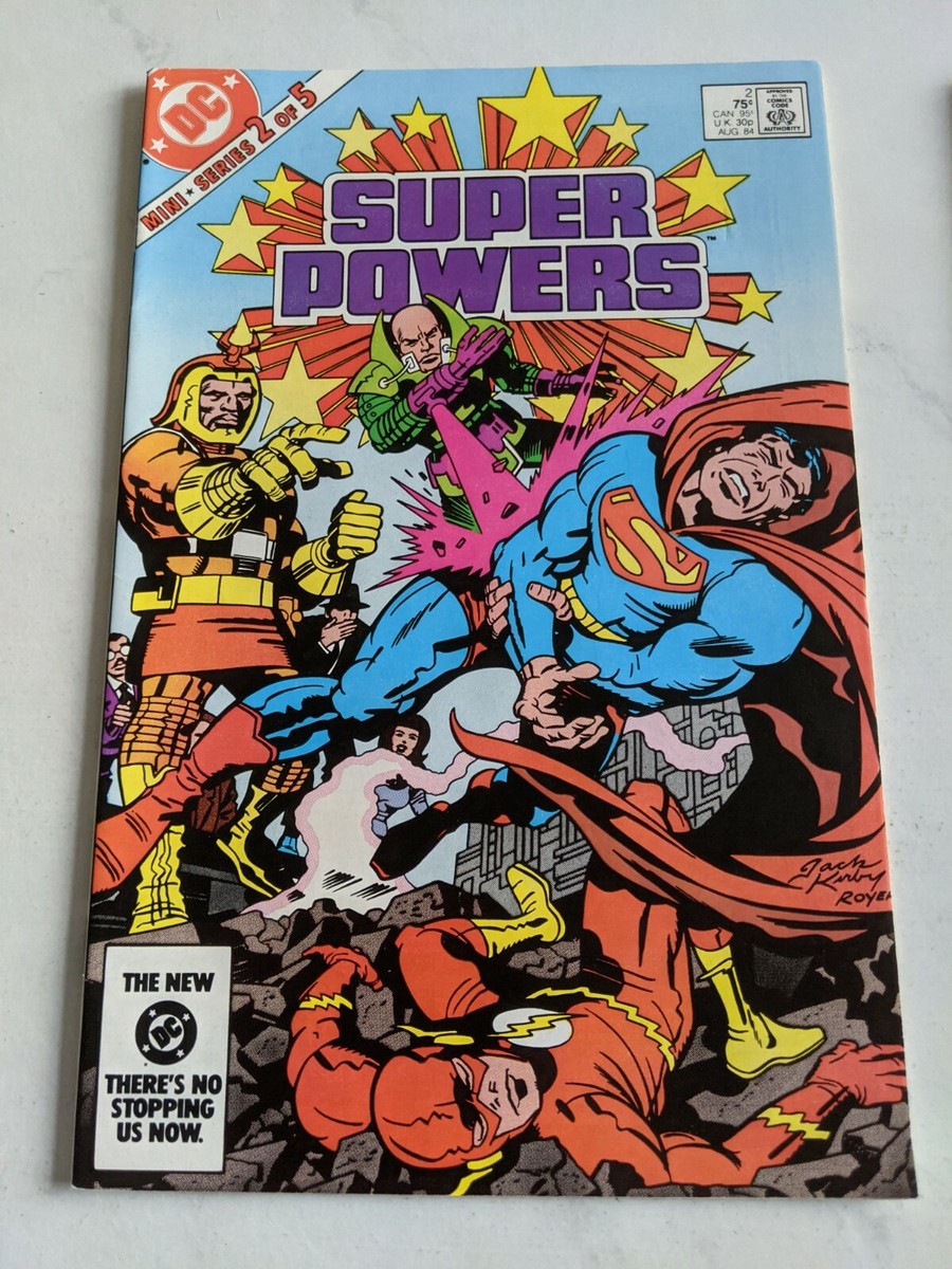 Super Powers #2 August 1984 DC Comics SUPERMAN FLASH JOKER | eBay