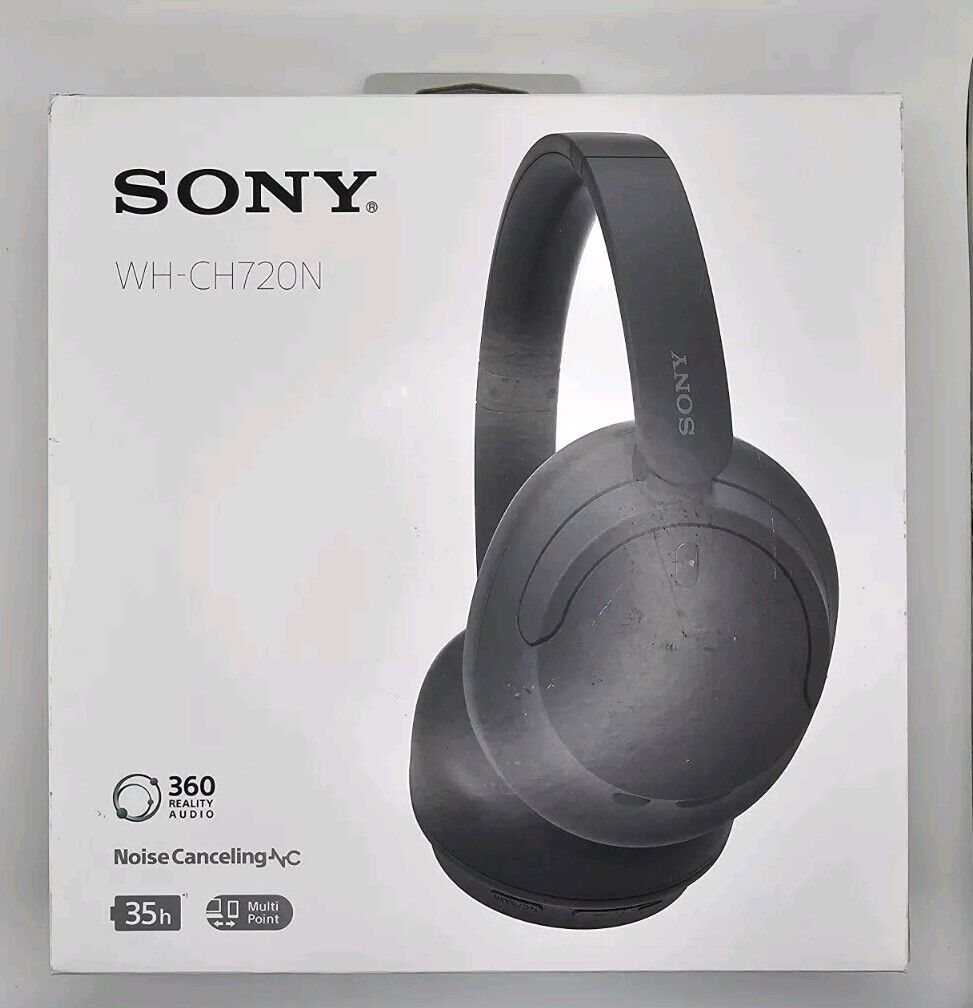 Sony WH-CH720N Wireless Over-Ear Headphones - Black | eBay Sony WH-CH720N Wireless Over-Ear Headphones - Black | eBay