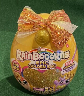 Zuru Rainbocorns EPIC GOLDEN EGG Brand New Over 25 Golden Surprises! IN HAND