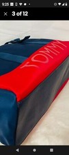 NUEVO CON ETIQUETAS Tommy Hilfiger Azul Lona 🛍️ BOLSO INFORMAL Y CONSERVADOR+CALCETINES VENTA AL POR MENOR $145