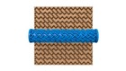 6 Zig Zag Texture Roller 3D Clay Fondant Cookie Pattern Tool