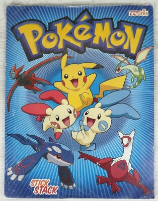 POKEMON STICK STACK - 2008 - MAGAZIN / ALBUM - NEU SEALED - NEW SALED 