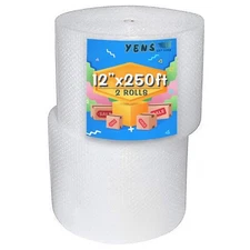 1/2"x 12"Large Bubble Packaging wrap 250ft Mailing/ Shipping/ Moving/ Protection
