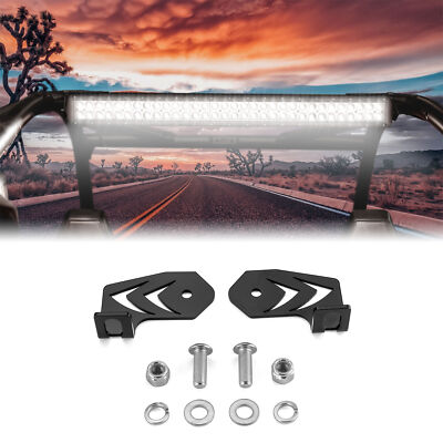 WEISEN For Polaris RZR Pro R Heavy Duty Steel Rear 32'' LED Light Bar Mounts