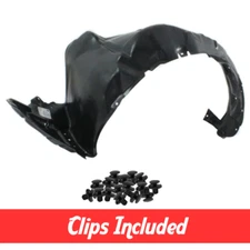 Front Driver Side Fender Liner w/ Clips For 2010-2015 Toyota Prius TO1248158