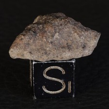 Meteorit Amgala 001 Von 3,20 G Martian, Shergottite, Mars, Zertifikat / COA