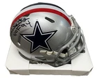 Randy White HOF 94 Signed Dallas Cowboys 1976 TB Centennial Mini Helmet JSA