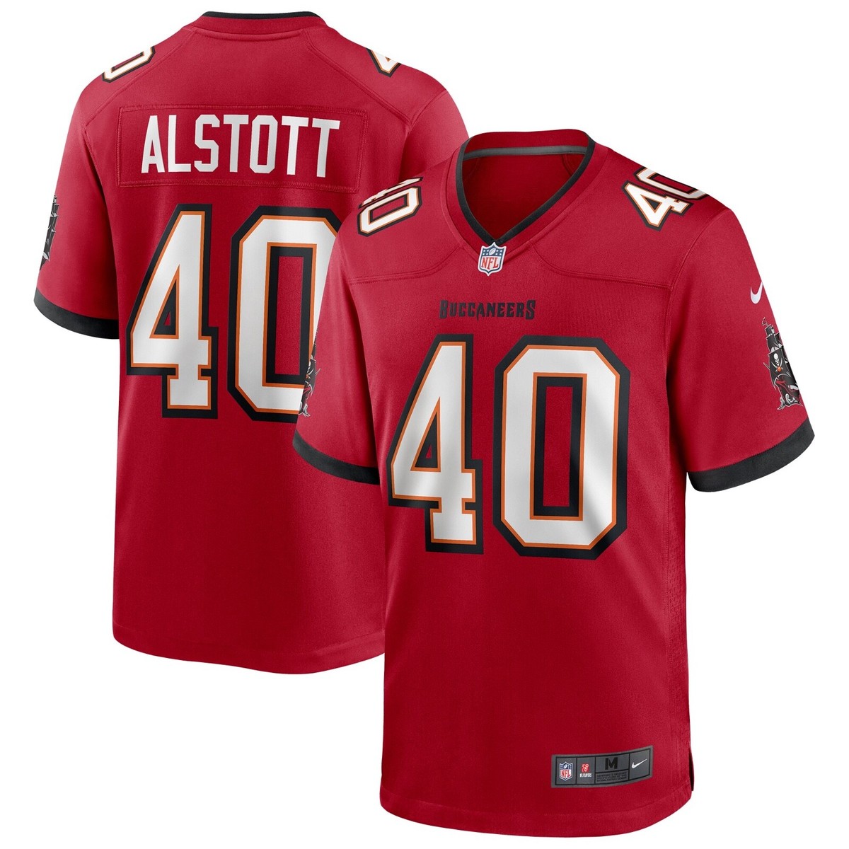 Tampa Bay Buccaneers Mike Alstott #40 Nike Red 2025 Retired NFL