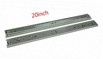 20'' Full Extension Ball Bearing Heavy Duty Drawer Slide Track (1 pair = 2 pec)