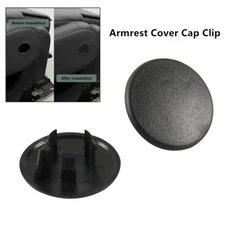 2Pack Car Armrest Rear Seat Cover Cap Replacement Plug-in Back Seat Cover Cap