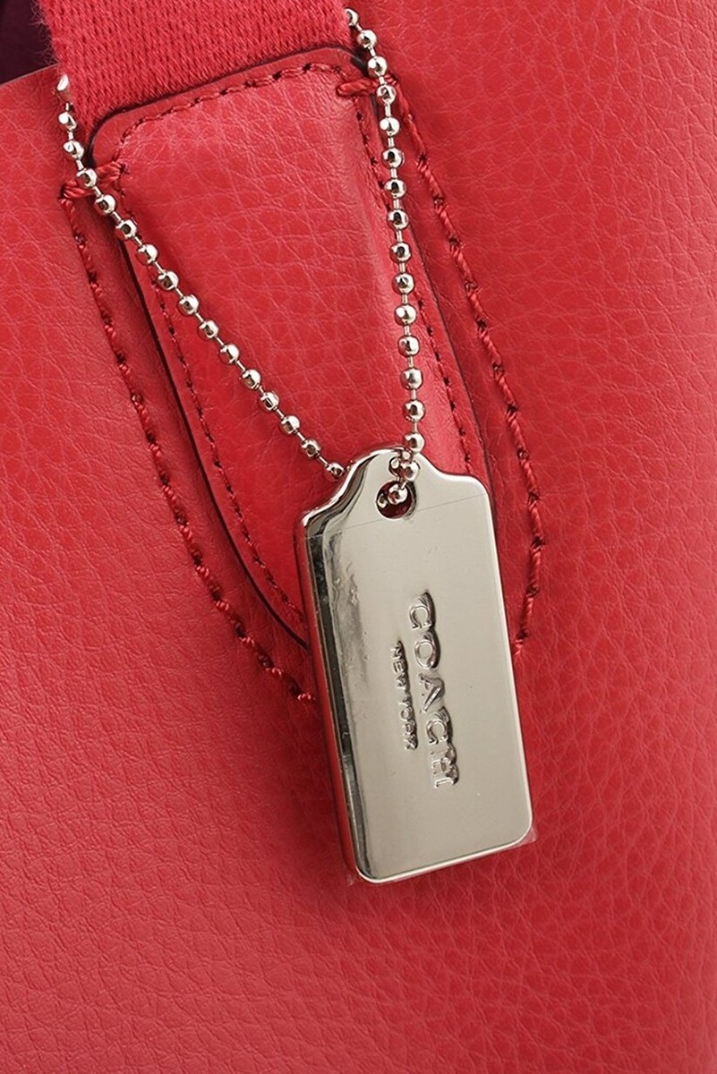 NWT Coach F58660 1941 Pebble Leather Derby Tote Purse Bag MSRP