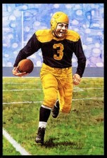 Tony Canadeo Goal Line Art Card Green Bay Packers Series Three - 1991