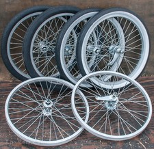 RUEDAS para bicicleta Stingray de 20" de colección Schwinn Muscle CoasterBrake neumáticos lisos