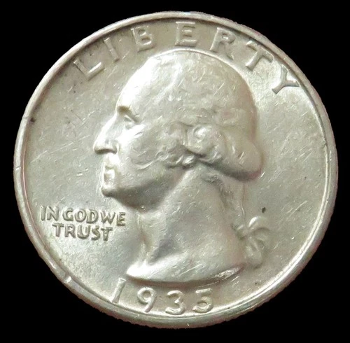 1935-D Washington Quarter — photo from another recent sale