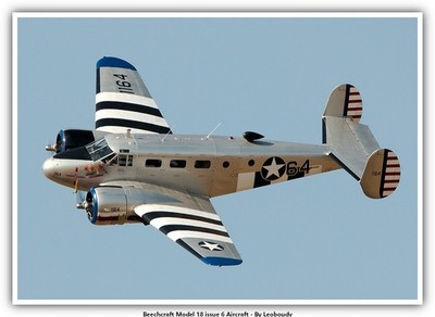 Beechcraft Model 18 issue 6 Aircraft