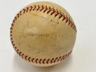 1941 Boston Red Sox Signed Baseball with Jimmie Foxx and Lefty Grove