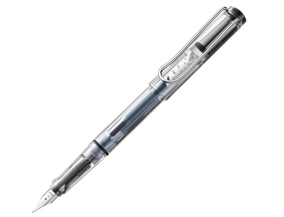 LAMY Transparent Vista Füllfederhalter Medium Feder und blaue Tinte (NEU) *OHNE BOX*