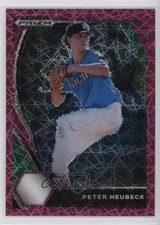 2021 Panini Prizm Draft Picks Pink Velocity Prizm Peter Heubeck #PDP101 1a7j