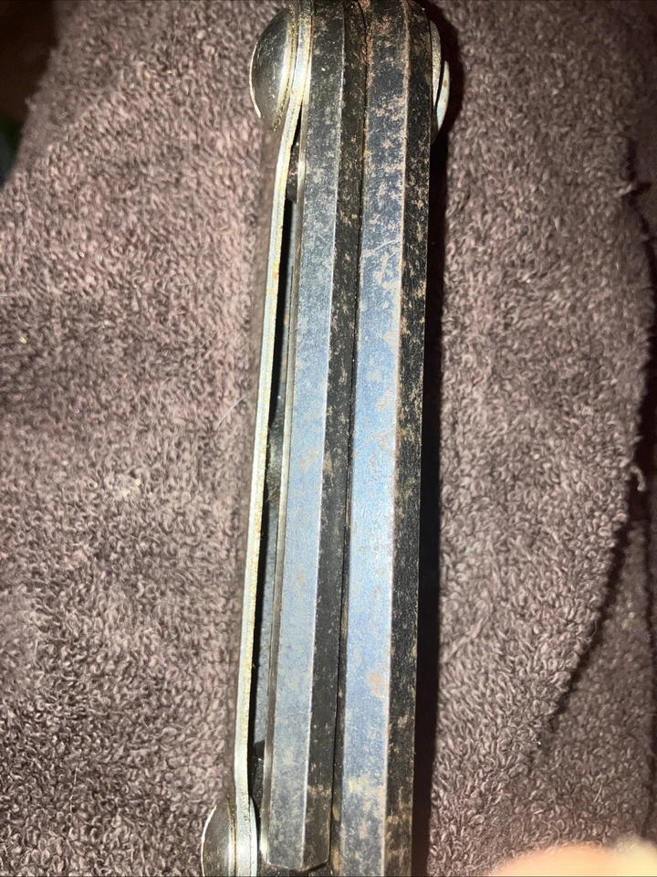 Vintage KLEIN TOOLS Folding Standard Hex Set No. 68702 - Made In USA- 5 In One - Image 2 of 2