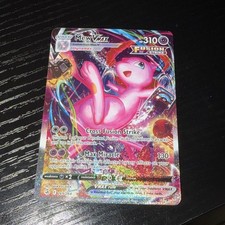 Pokemon Mew VMAX Alt Art Secret Raro 269/264 Fusion Strike Holo Inglese Vedi Foto