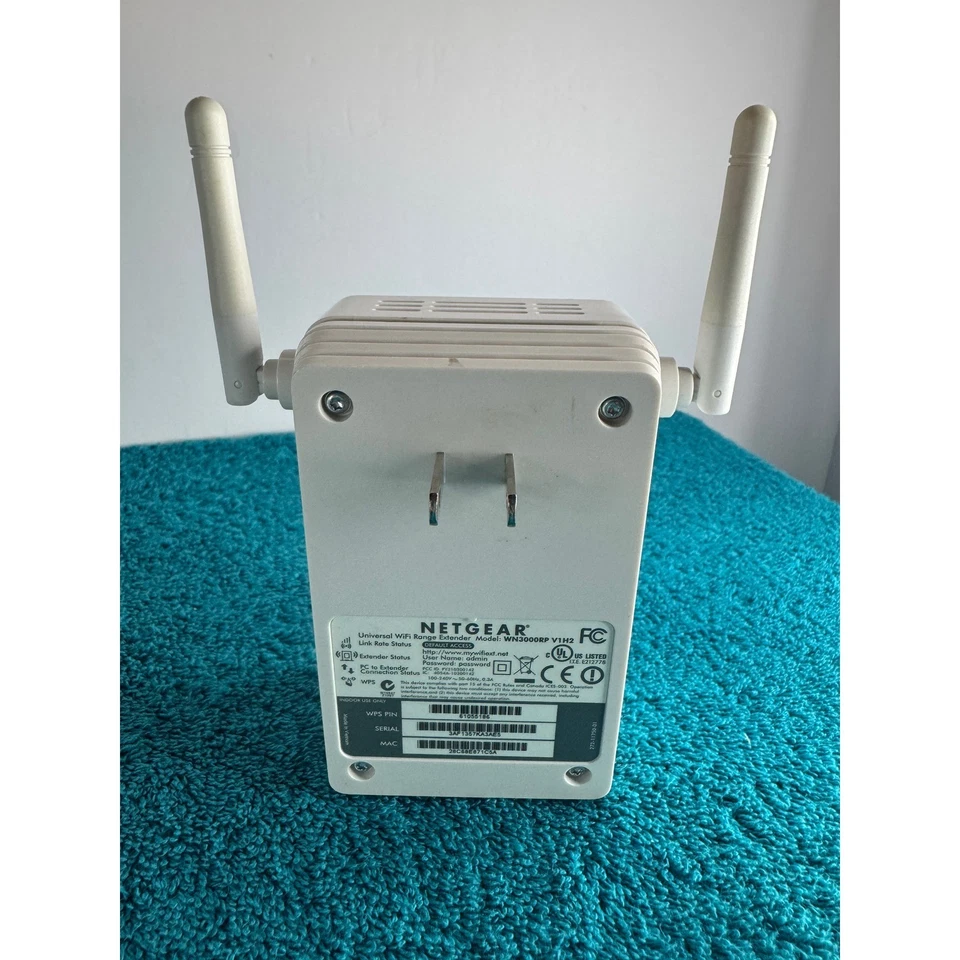 Extensor de alcance WiFi universal Netgear modelo WN3000RP V1H2 Foto 2 de 4