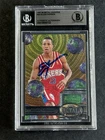 Allen Iverson HOF 76ers Signed 1997-98 Metal Universe #20 BGS BAS Beckett AUTO