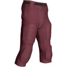 Champro Youth Goal Line Poly Spandex Football Pant MAROON LG