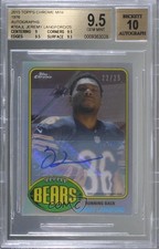 2015 Topps Chrome Mini 1976 Football /25 Jeremy Langford BGS 9.5 Rookie Auto RC