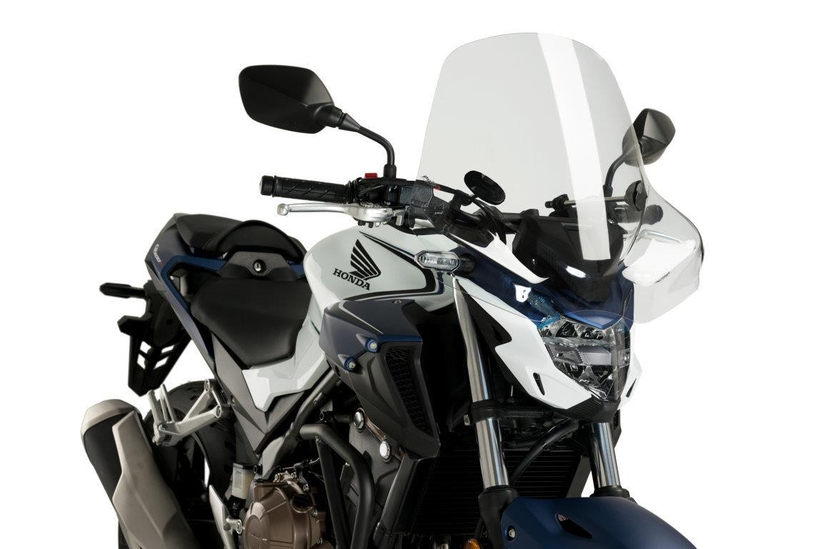 Puig Touring 2 Handlebar Screen Clear TRIUMPH SCRAMBLER 1200X 2024-2025