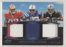 2011 Prime Triple Combo Relics Delone Carter Taiwan Jones Kendall Hunter 0a4v