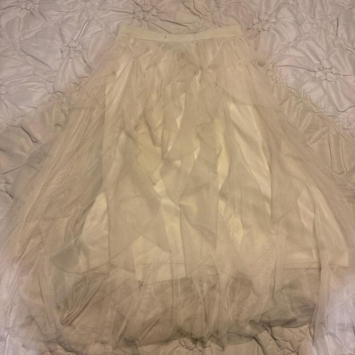Unbranded Women's Cream Skirt
