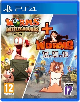 Worms Battlegrounds + Worms WMD Double Pack Juego para PlayStation 4, PS4
