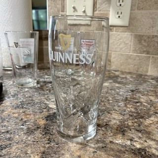 Guinness Vintage Collectible Pint Beer Glasses Breweriana Various Designs