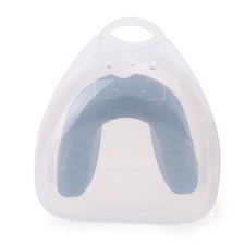 Box Mouthpiece Teeth Protector Kids Adults Boxing Mouth Guard Taekwondo MMA Blk