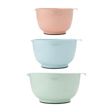 Classic Wheat-Fill Mixing Bowls Set of 3