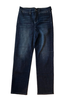 Liverpool Los Angeles Jeans Women's  10/30 High Rise Straight Stretch Blue Denim