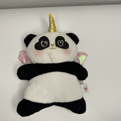 Unicorn Panda Bear w/Shiny pink Wings 7'' plush by Tween Brands