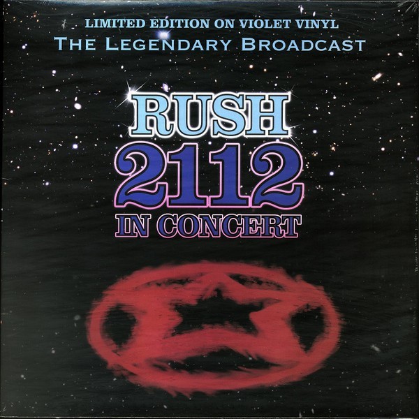 Rush - 2112 In Concert Ltd Edition Violet Vinyl VINYL LP