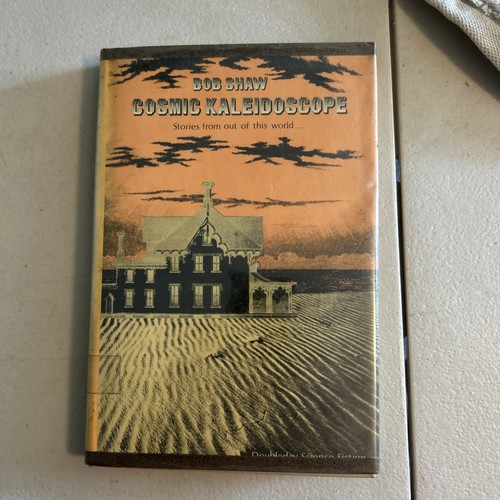 COSMIC KALEIDOSCOPE by Bob Shaw 1977 First Edition Doubleday HCDJ Vintage Sci Fi