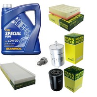 Inspektionspaket 5L Mannol Special Plus 10W-30 FüR Audi A4 Avant 1.8 T Quattro