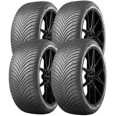 (QTY 4) 185/55R15 Kumho Solus HA32 86H XL Black Wall Tires