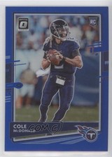 2020 Panini Donruss Optic Rookies Blue Prizm 13/179 Cole McDonald #148 2l4