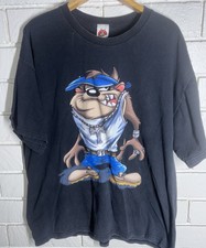 Vintage Warner Bros Taz Tasmanian Devil T-Shirt Size XL