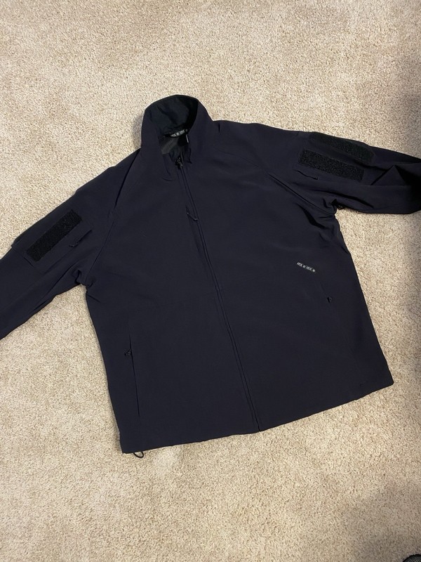 Crye Precision FieldShell Tactical Jacket Black Polyester Size L