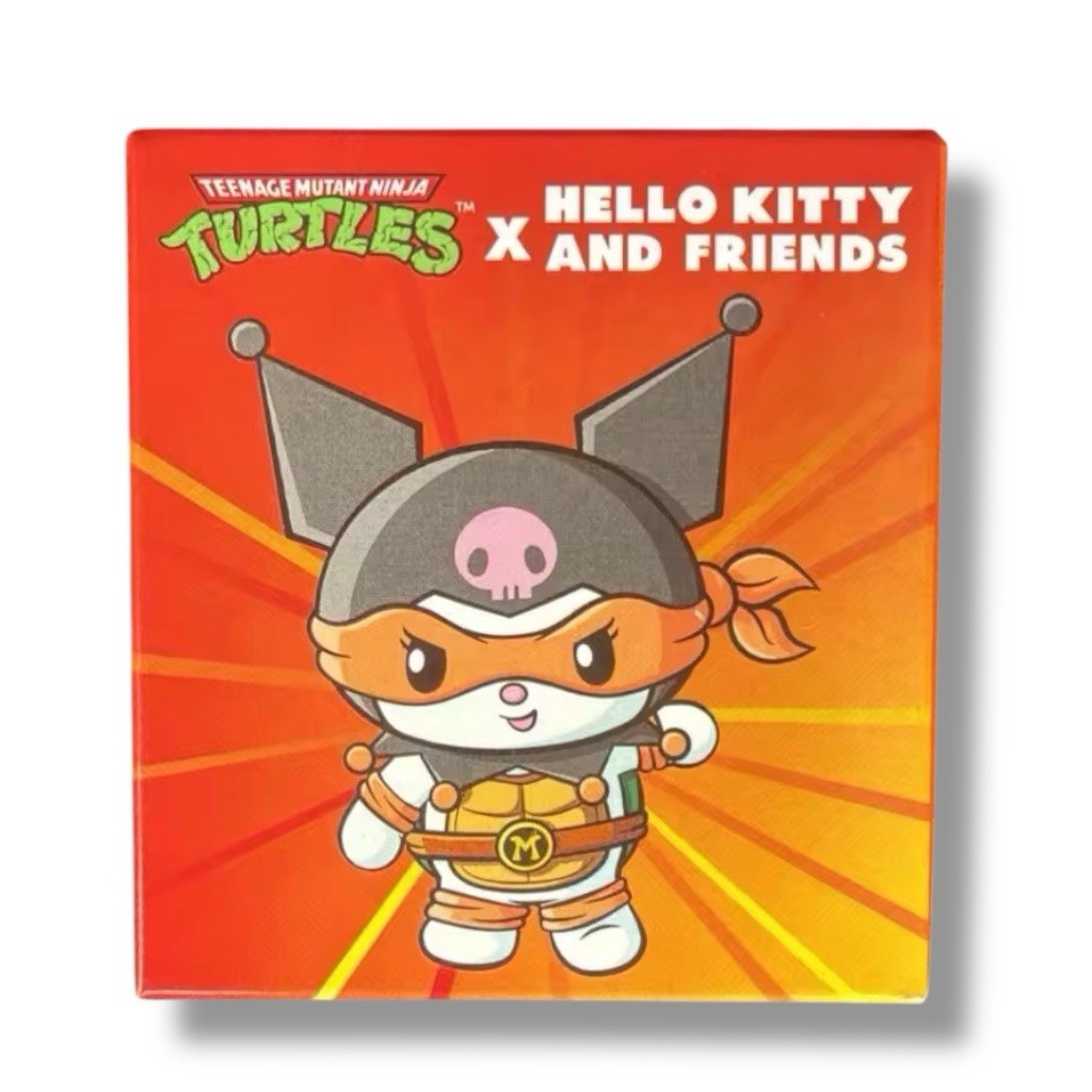 TMNT x Hello Kitty フィギュア 2体セット クロミ Hello Kitty x TMNT My Melody & Kuromi Figure Set MIB, Happy