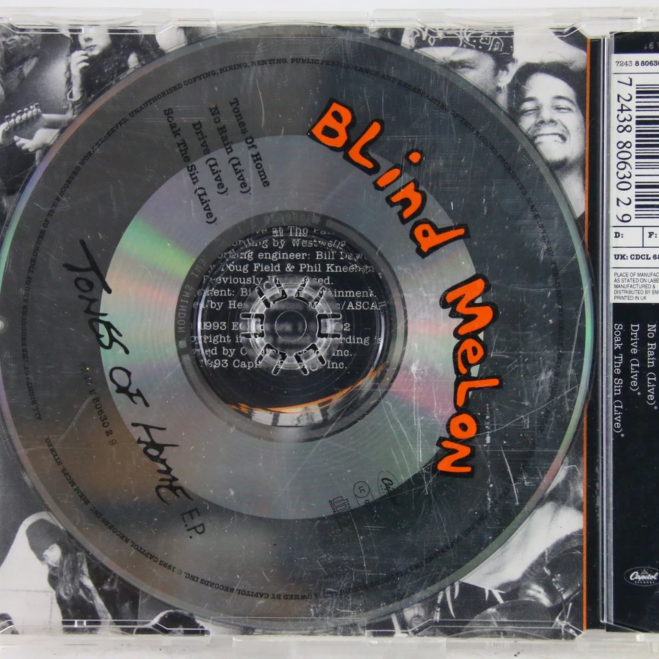 Music Musik MAXI CD Blind Melon – Tones Of Home E.P. Gut - Bild 2 von 2