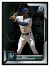 2022 Bowman Chrome #21 Kyle Lewis Seattle Mariners 33871