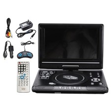 9.8 Inch 16:9 Widescreen 270  Rotatable LCD Screen Home Car TV DVD Player P KWOB