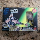 Star Wars Power of the Force Speeder Bike with Endor Luke Skywalker Kenner 1996